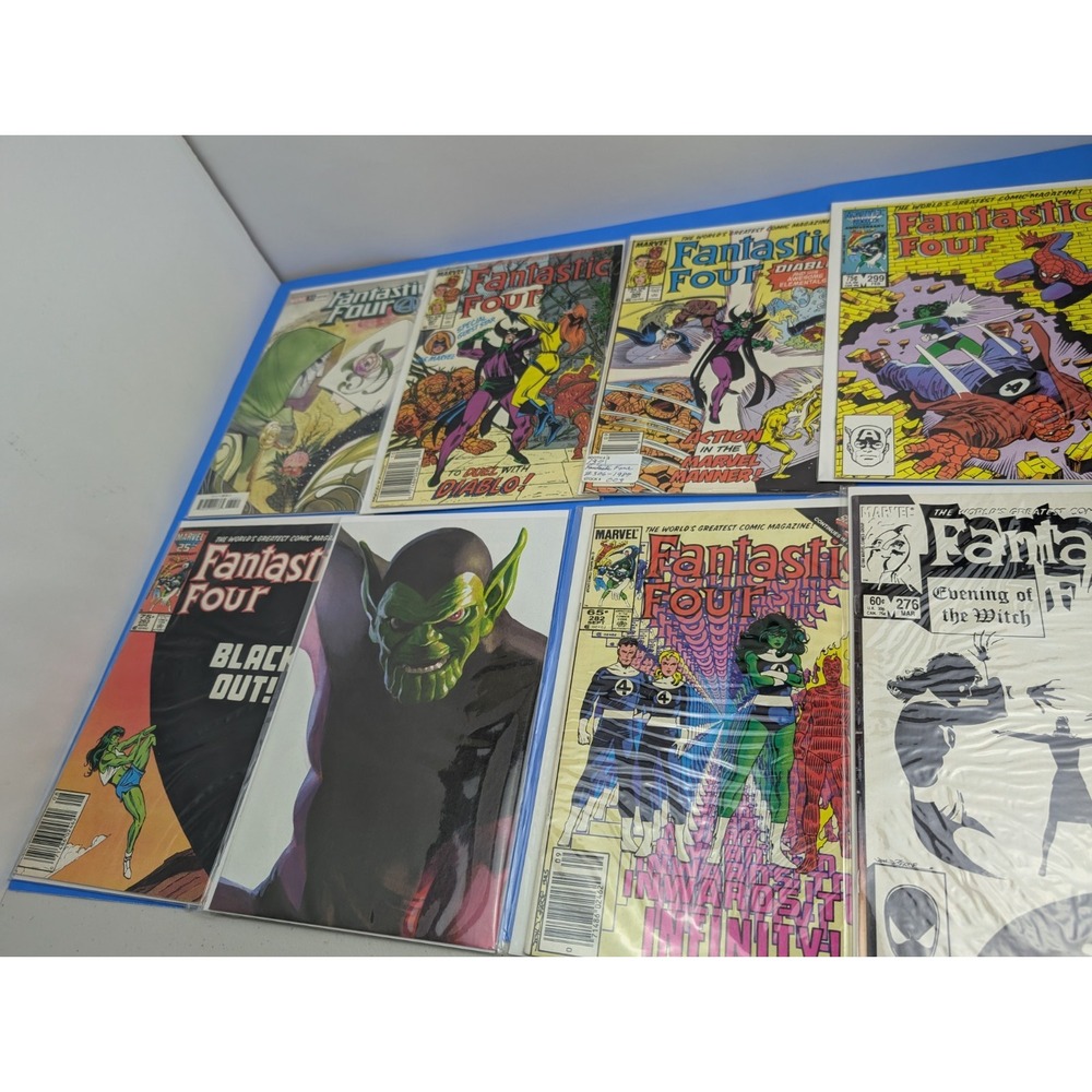Fantastic Four Comic Book Bundle of 8 with Variants Marvel Comics Lot